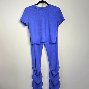 Sparkling Blue Two-Piece Set